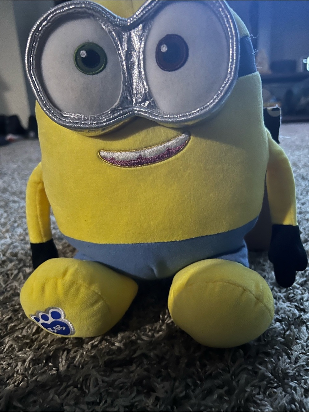 Yellow Minion Plush Toy - Soft Stuffed Character